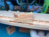 3d Printed 1/700 German Richthofen Aircraft Carrier(full Hull/waterline)